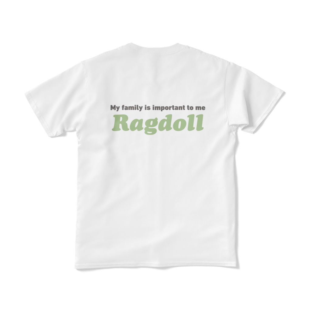 ラグドールTシャツ