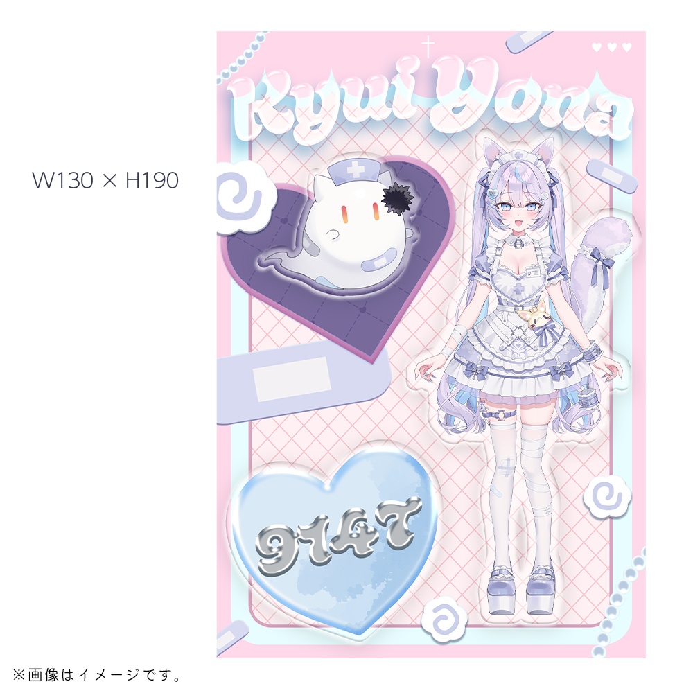 【常設】立ち絵 缶バッジ&アクスタプレート【新衣装】