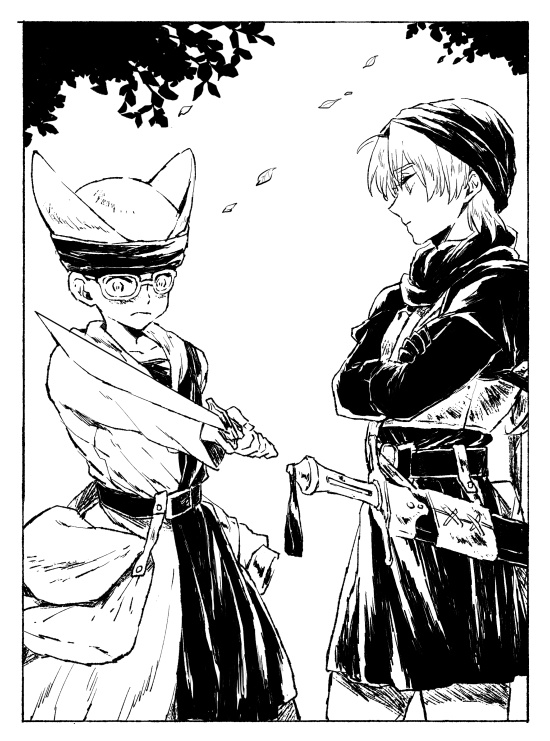 DQ6テリー夢小説〈下〉「銀の剣と巡る世界の話〈下〉」