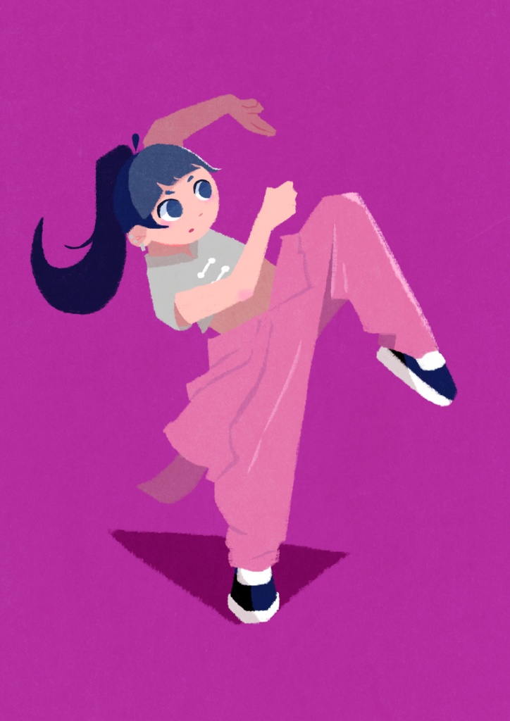 カンフーガールポストカード【全2種】