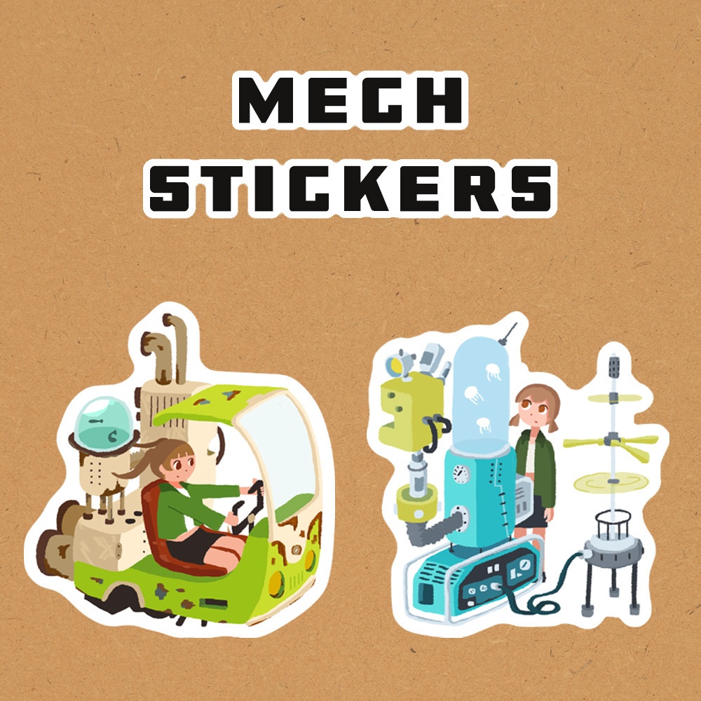 メカステッカー【全2種】