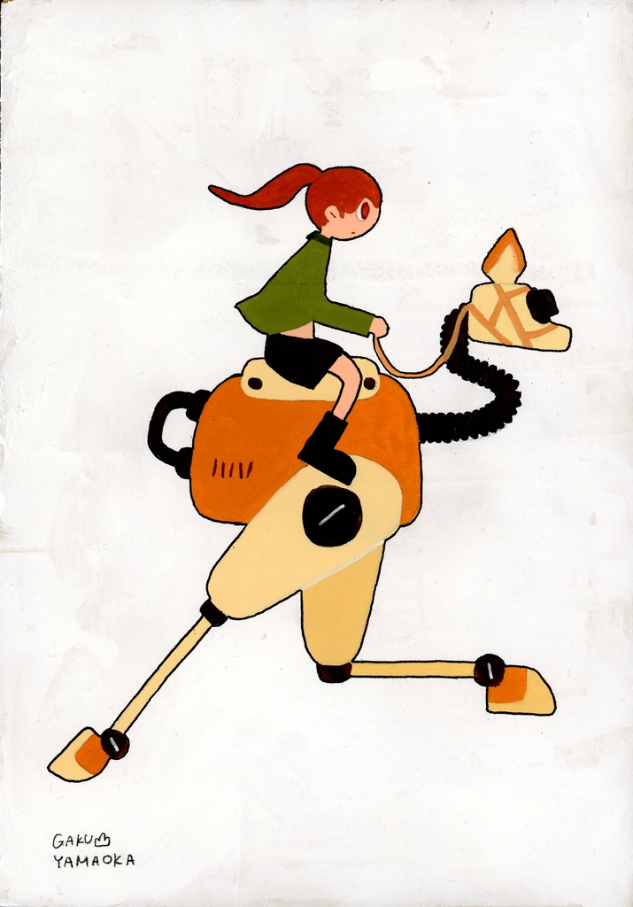 一点物原画「Run」
