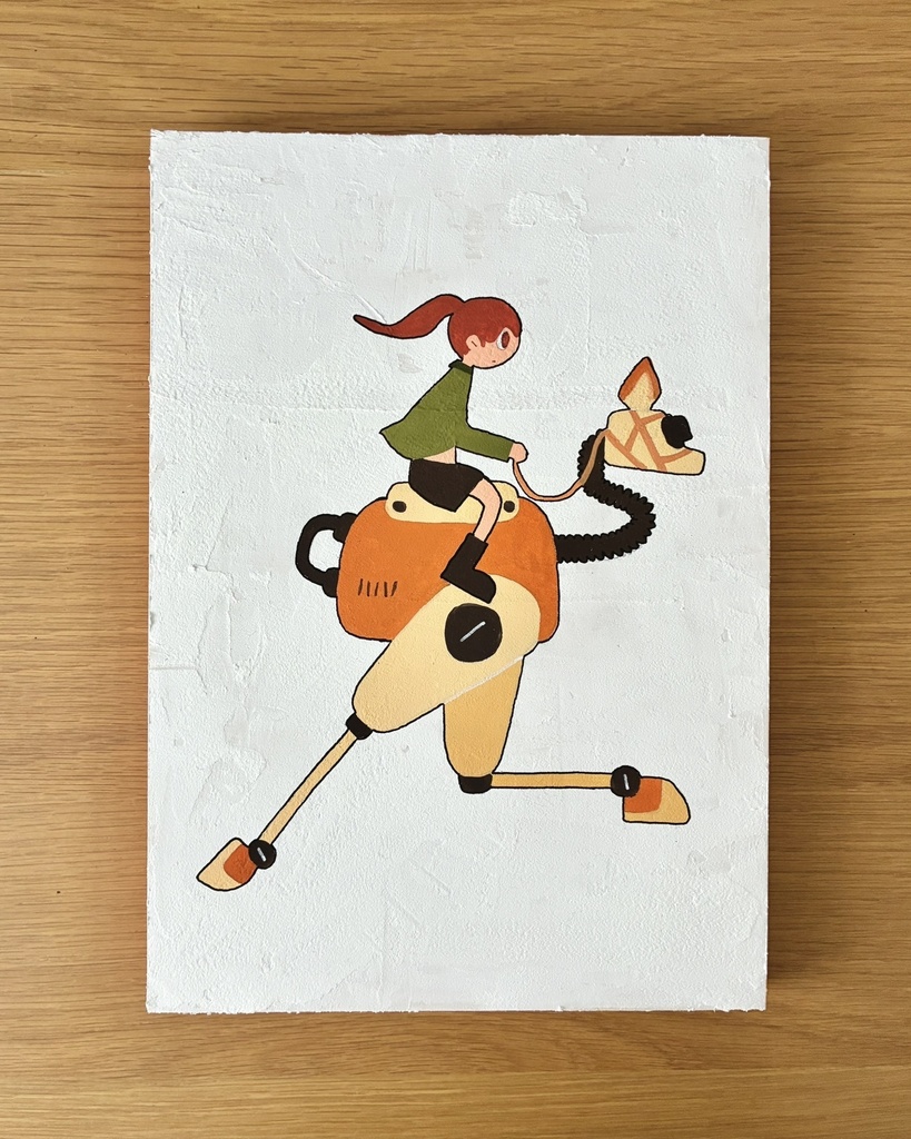 一点物原画「Run」