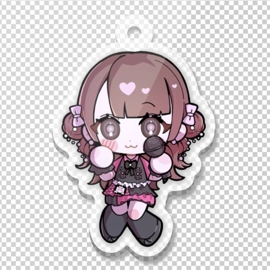 オリジナルグッズ（桜姫アクリルキーホルダー）