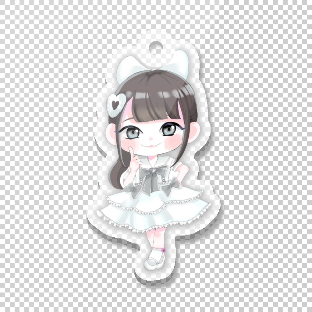 アクリルキーホルダー（さき）