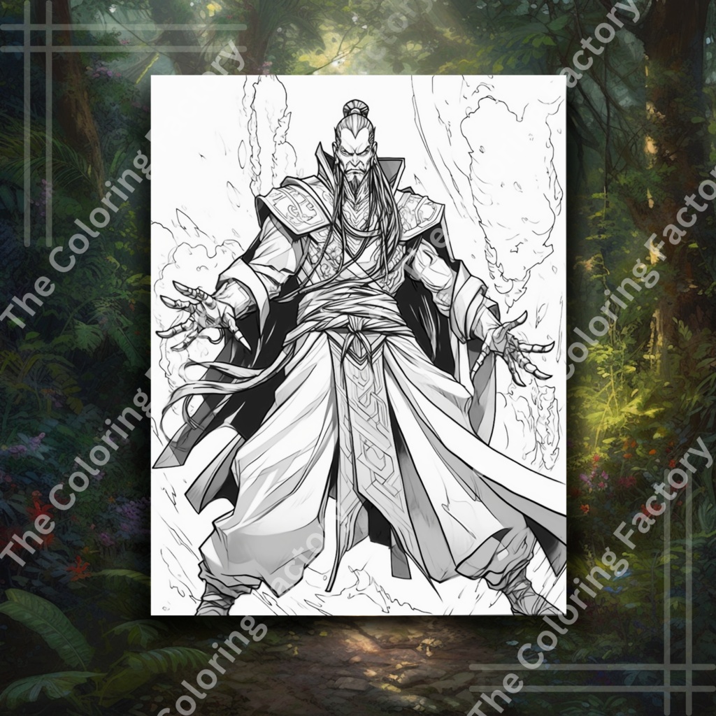 ファンタジー アドベンチャー: ファンタジー ページ付きのクリエイティブ ライン アートぬりえブック、リラクゼーションのための大人のぬりえブック (セット 1) | *インスタントダウンロード*