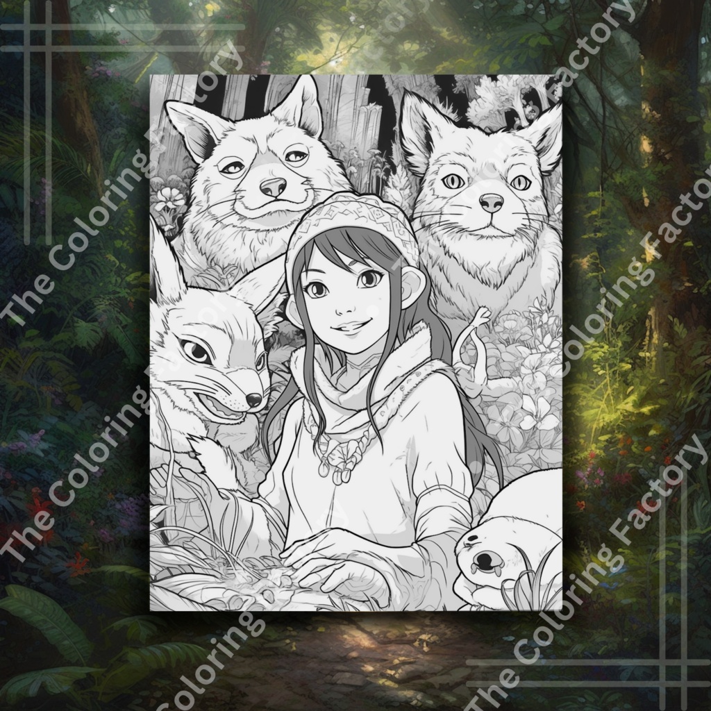 ファンタジー アドベンチャー 大人のぬりえ メンタル ウェルネス: 19 ページ (セット 2) | *インスタント PDF ダウンロード*