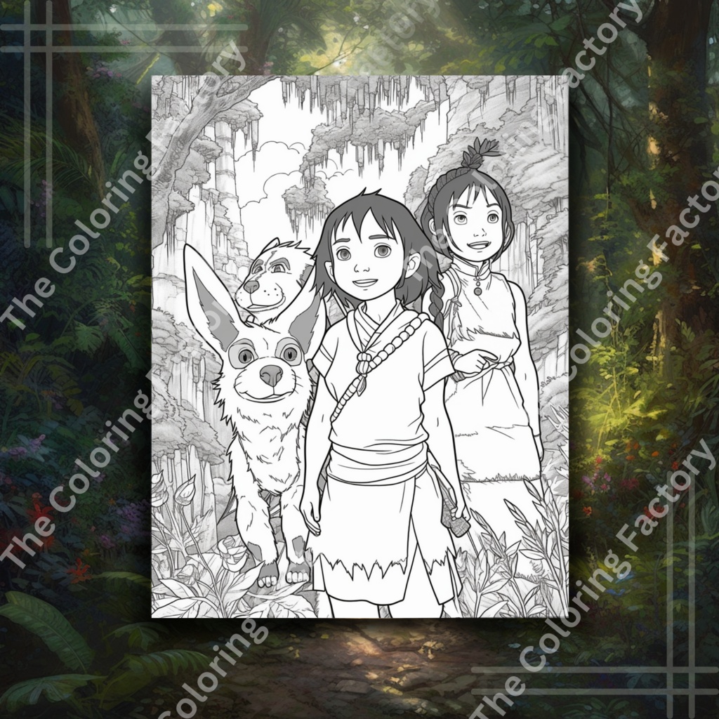 ファンタジー アドベンチャー 大人のぬりえ メンタル ウェルネス: 19 ページ (セット 2) | *インスタント PDF ダウンロード*