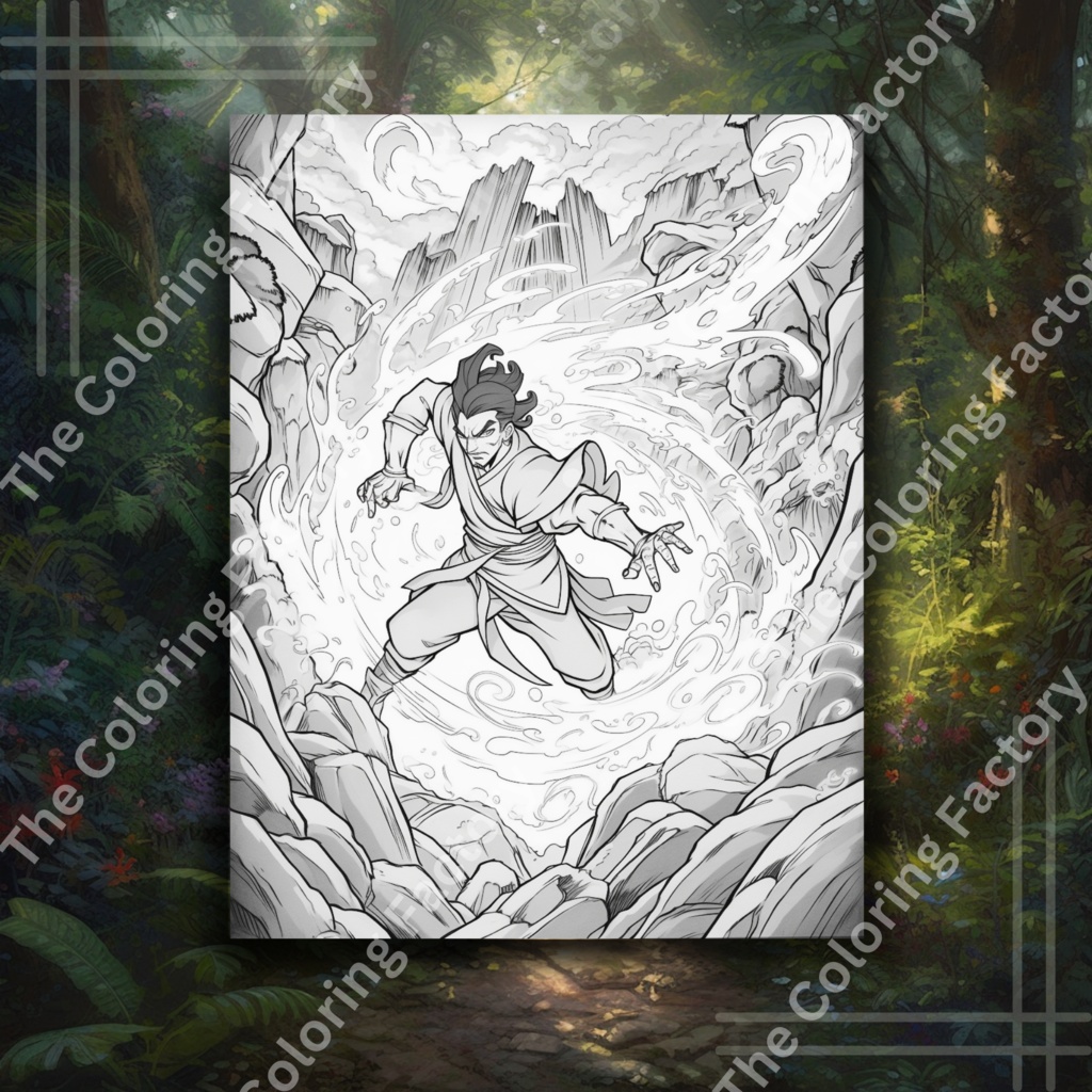 ファンタジー アドベンチャー 大人のぬりえ メンタル ウェルネス: 19 ページ (セット 2) | *インスタント PDF ダウンロード*