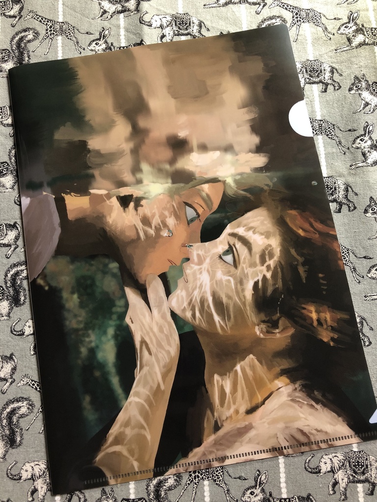 英蘇アートクリアファイル(人魚)