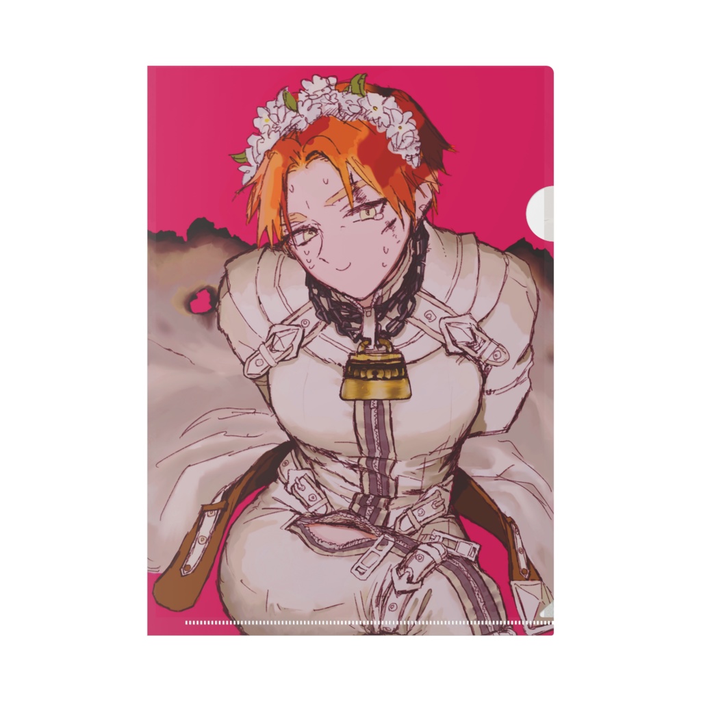 むちむち太ももアートクリアファイル