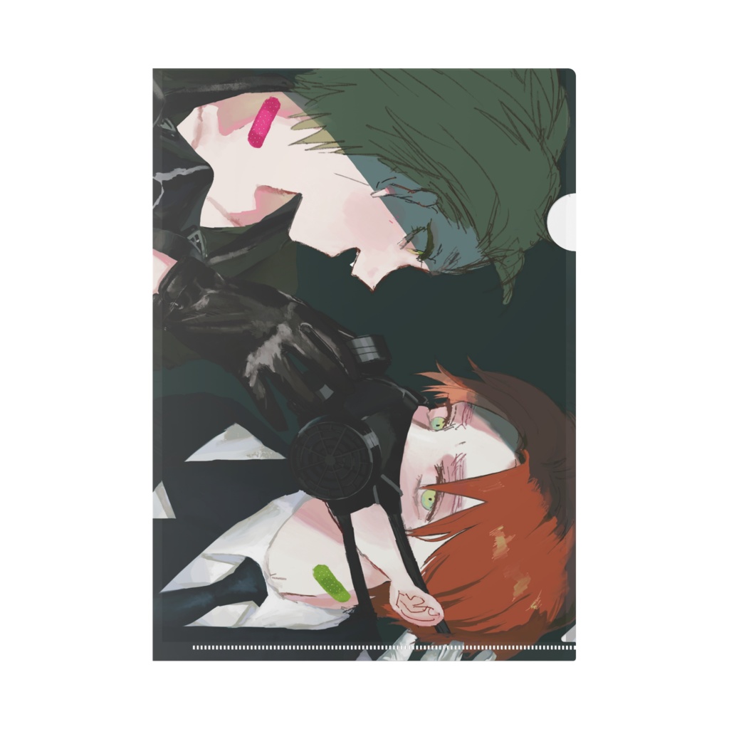 ダークアートクリアファイル