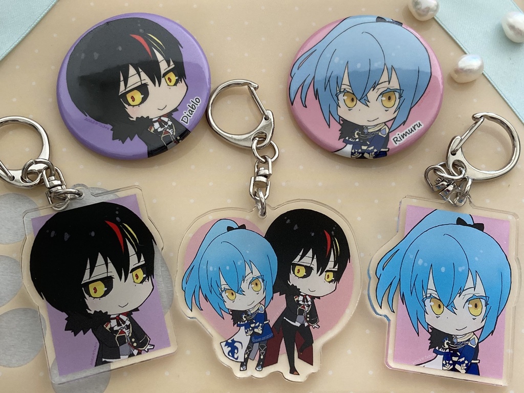 転スラ リムル 缶バッチ