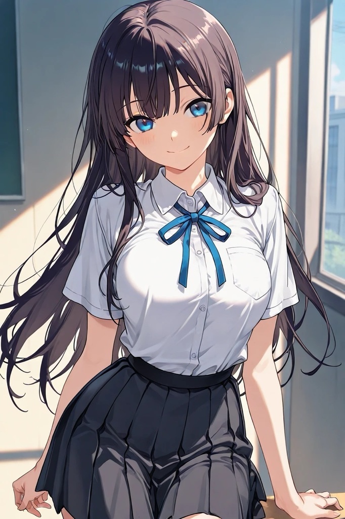 幼馴染の黒髪JKと