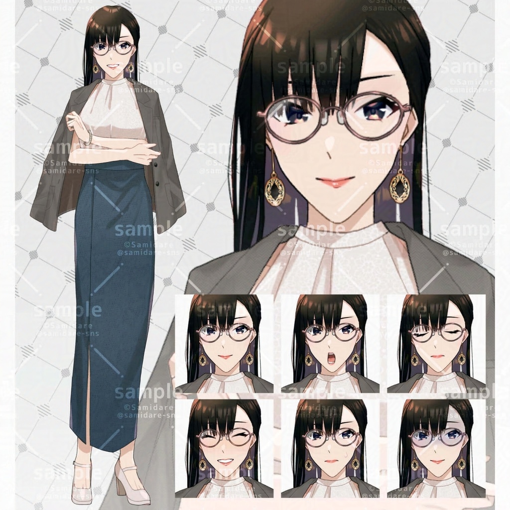 【キャラ販売】Adopt02【立ち絵】