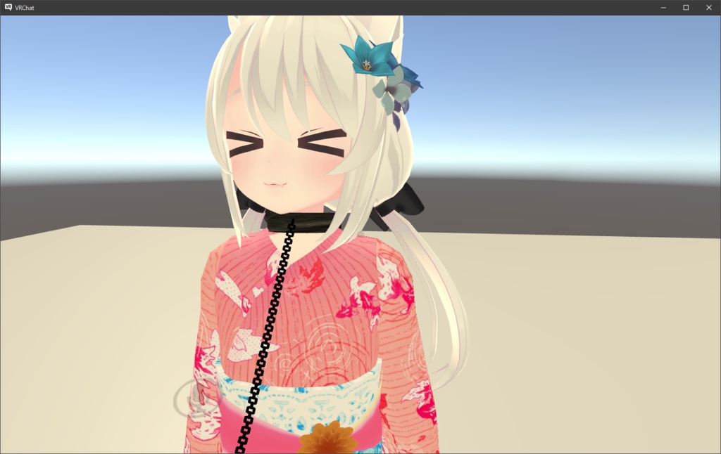 【VRCギミック】プレイヤーを引っ張れる首輪