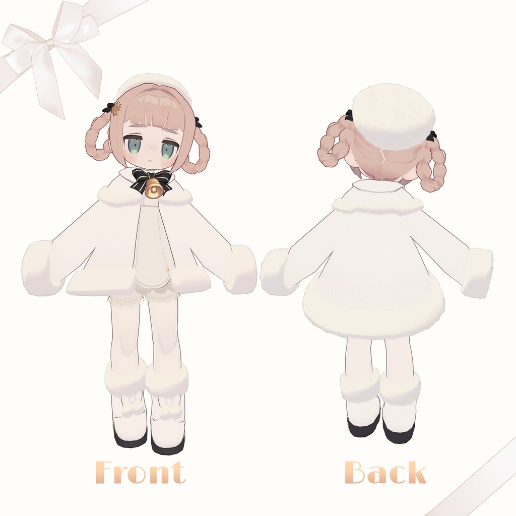 【3D衣装&髪型セット】まめキャロル