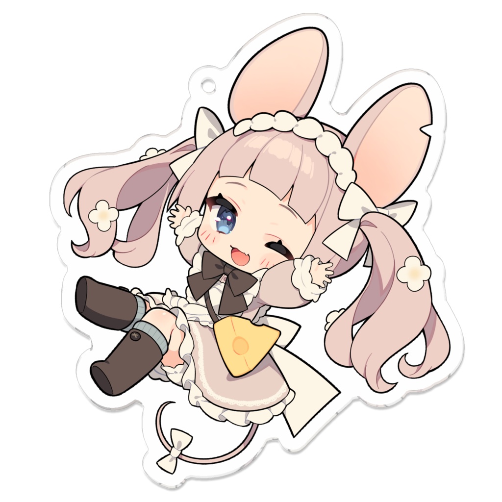 『ねずみのくるみ』アクリルキーホルダー