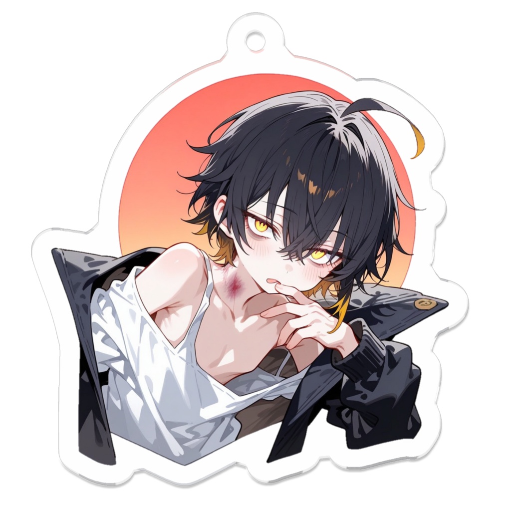 弥生美椿(やよいみつば) アクリルキーホルダー