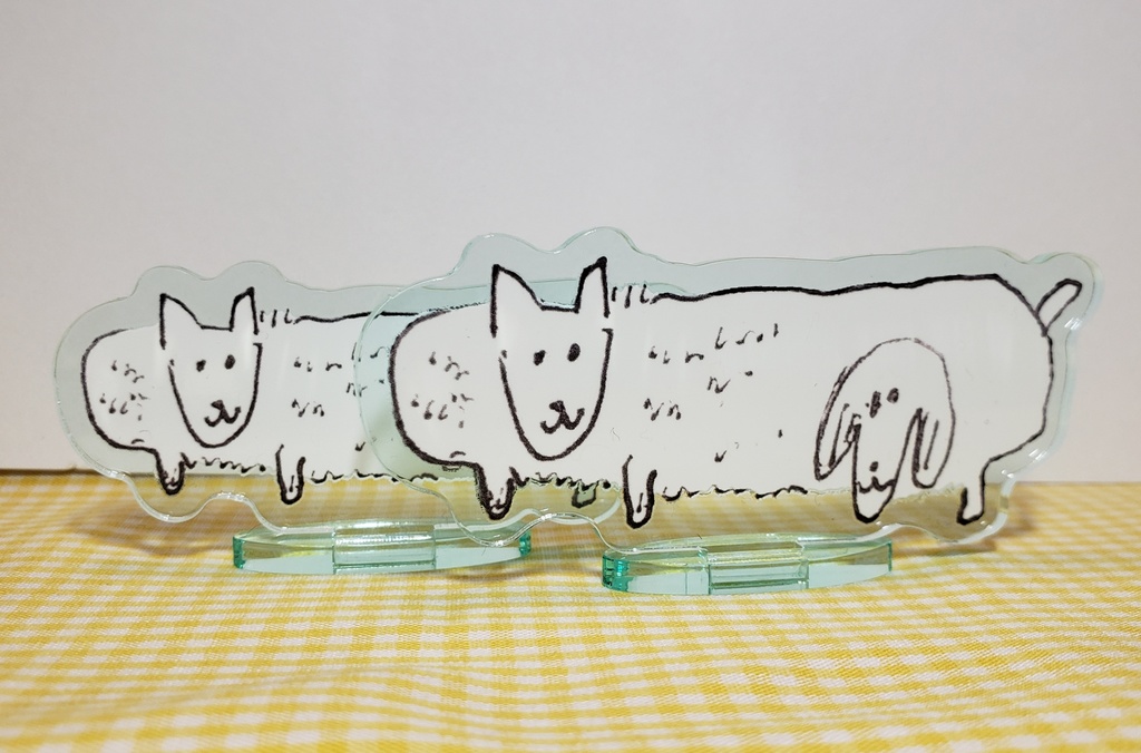 アクリルスタンド(キメラ犬)