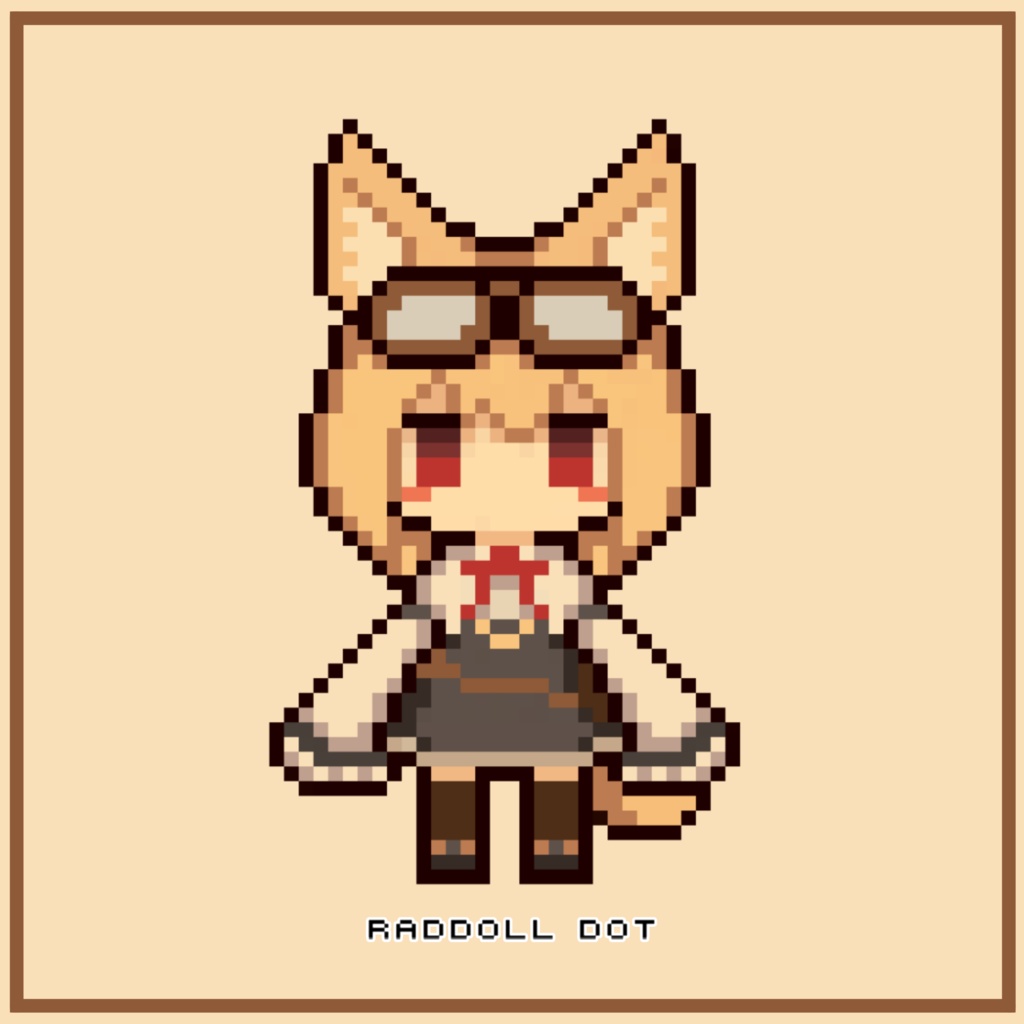 『Raddoll ドット絵ステッカー』