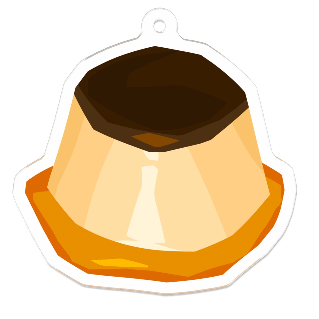 そぼくなプリンアクキー