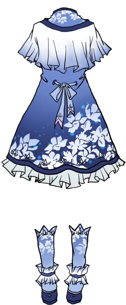 フリー素材-中華式ロリータ・ファッション