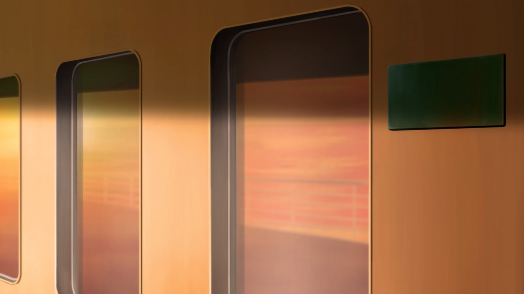 フリー背景素材-客船