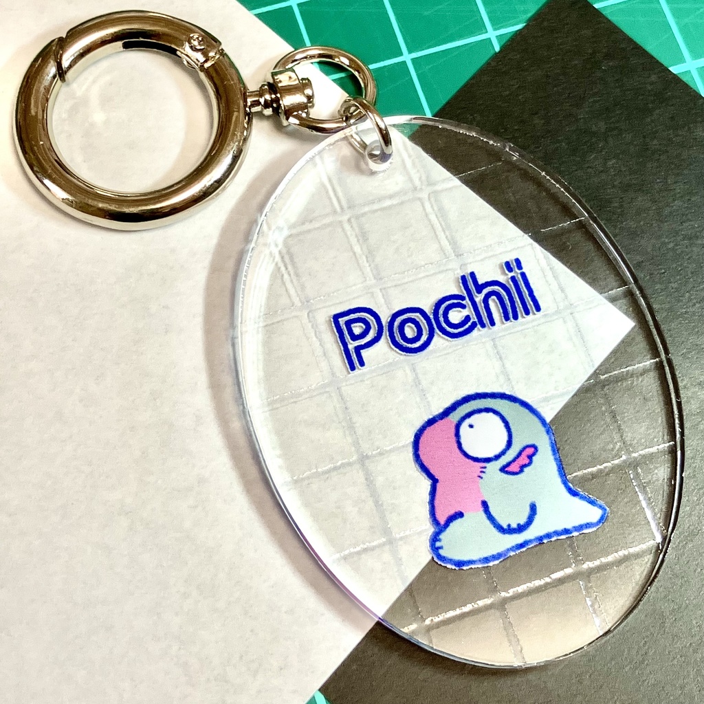 POCHIアクリルキーホルダー