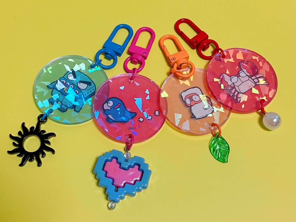 うる星いろいろきらきらアクキー💫