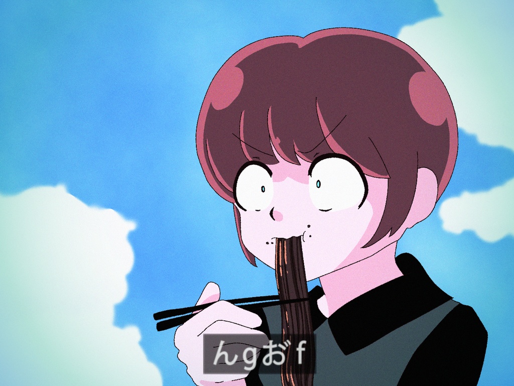 架空のアニメTシャツ