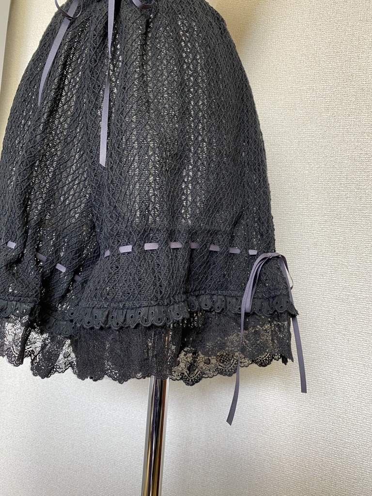 【ハンドメイド】ミニ丈ドロワーズ②(カボチャパンツ)【オリジナルデザイン】