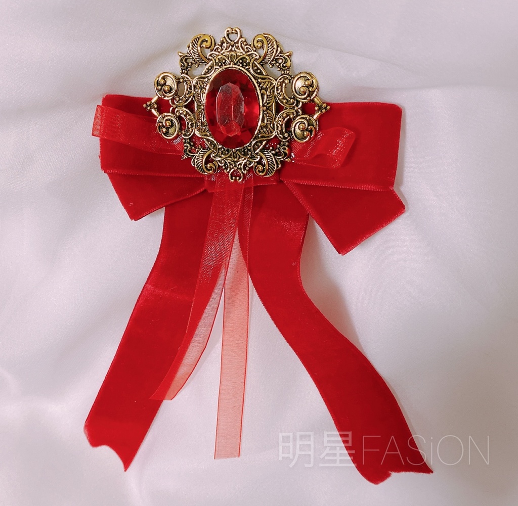 レミリアスカーレット★ブローチリボンタイ