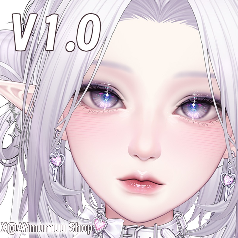 Customizable 2D Vtuber Model [V1.0]AY  01