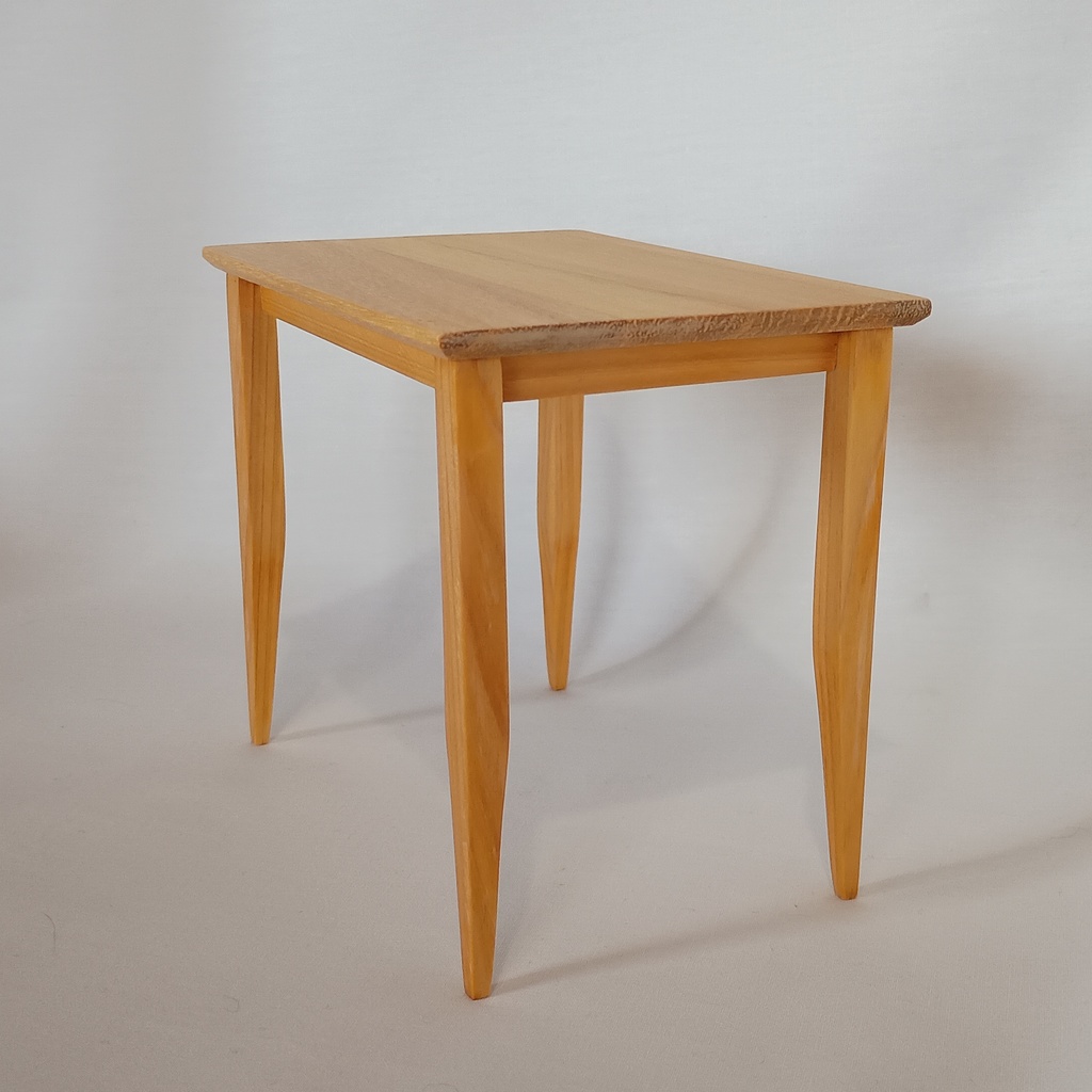 (1/6ドール用)モダンデスク(ナチュラル)