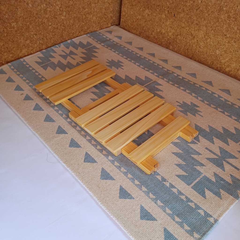 (1/3ドール用)一人用折りたたみベンチ