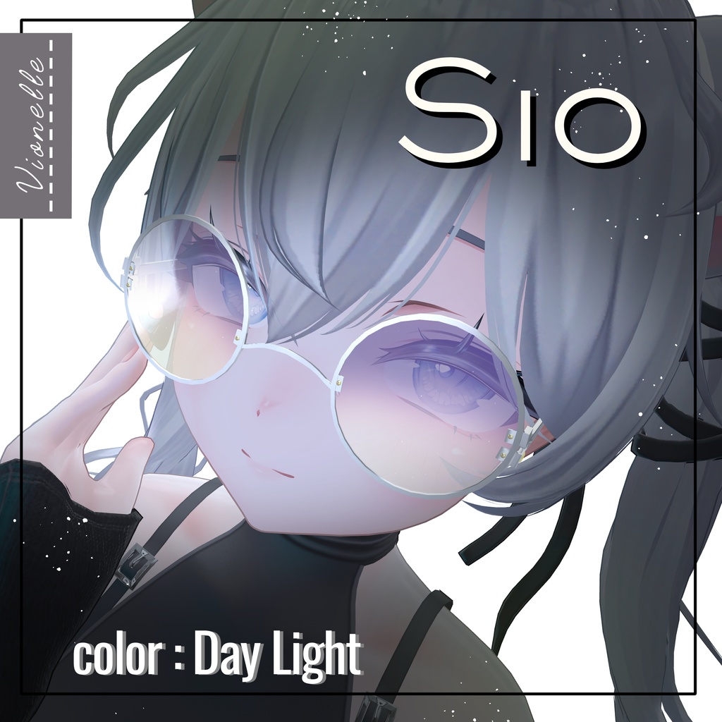 【置くだけ装着!】Prism Glasses * Lens:24 Color × Frame : 5Color