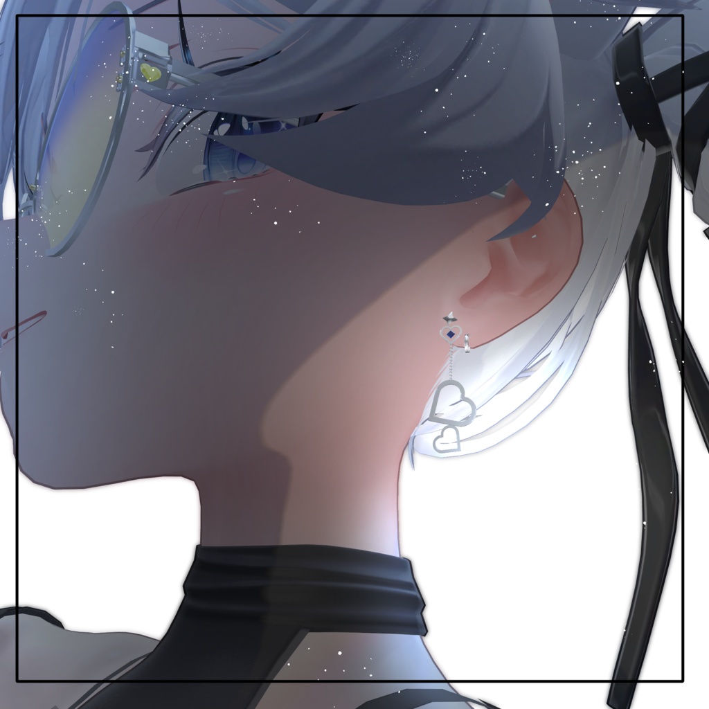 【Free Acc】5アバター対応(ルチカ対有) フリーアクセ4種 フリーサイズ有