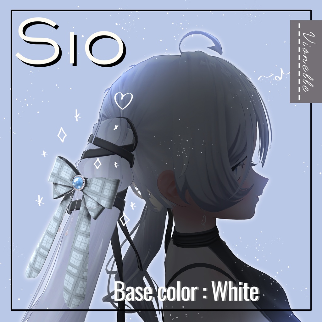 【置くだけ装着!】~公開セール中~Gem Ribbon * Base color : 19 × Jewel : 12 Color