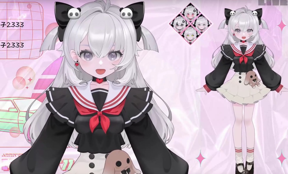 【live2dモデル/live2d model】#JK