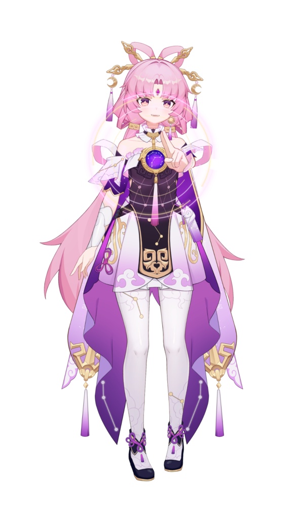 【FREE/無料 live2dモデル/live2d model】 #符玄 #スターレイル 無料 L2D 發佈