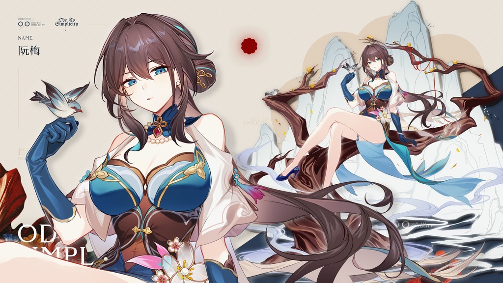 【FREE/無料 live2dモデル/live2d model】#スターレイル #Ruan Mei #阮梅