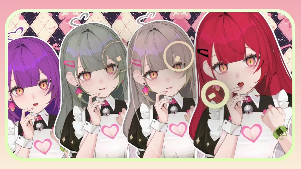 【live2dモデル/live2d model】Pitaya Girl