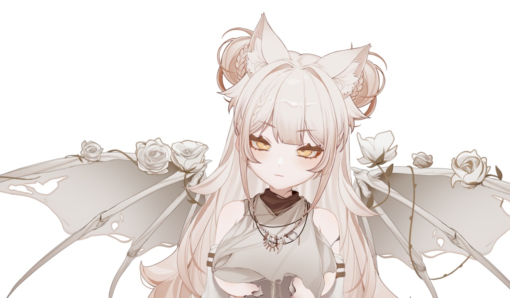 【live2dモデル/live2d model】Owlynn Snowy Owl