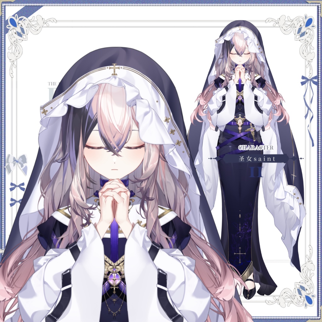 【live2dモデル/live2d model】Saint