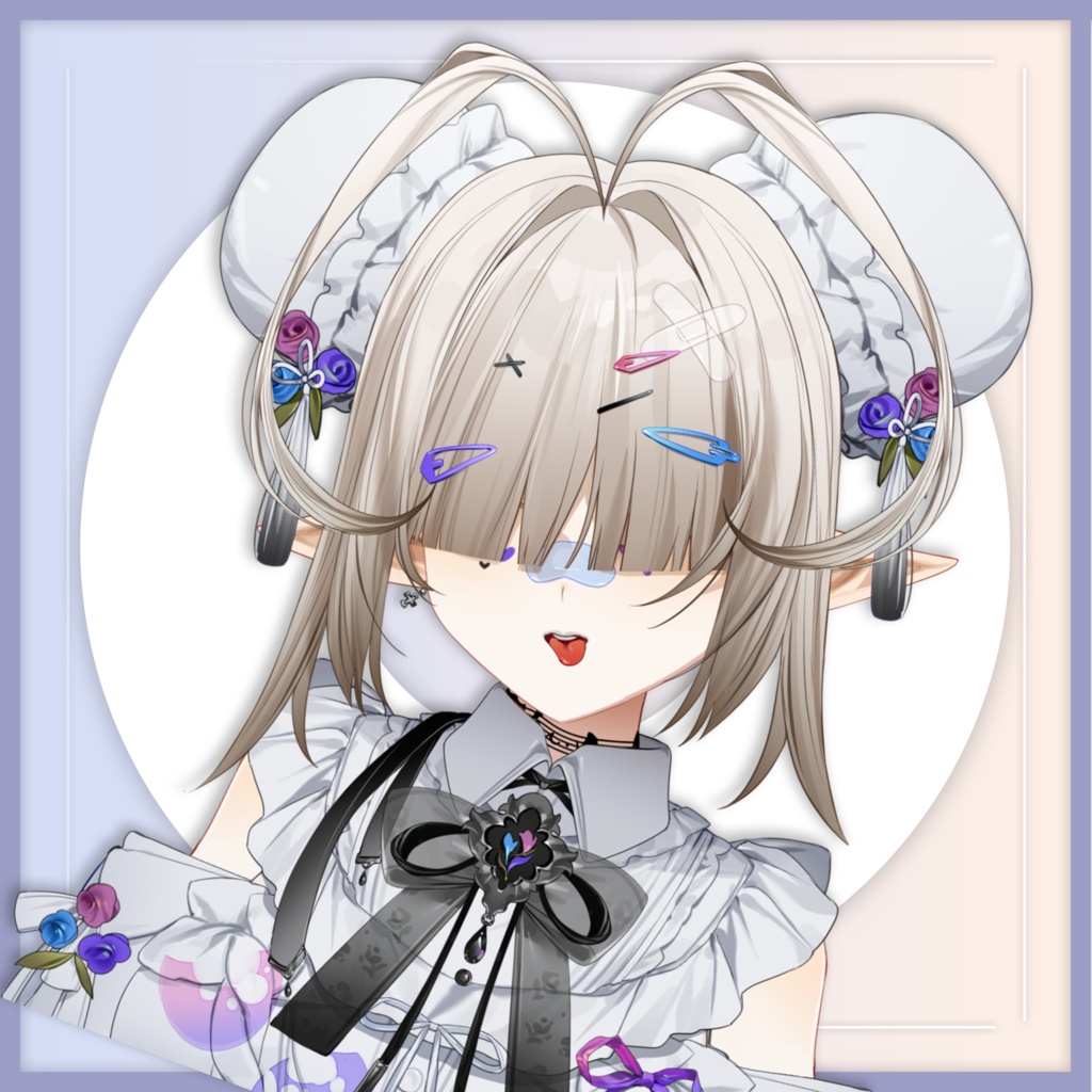 VTuber【live2d量販モデル/ live2d model】 Ragdoll Phantom Maid (VTube Studio)