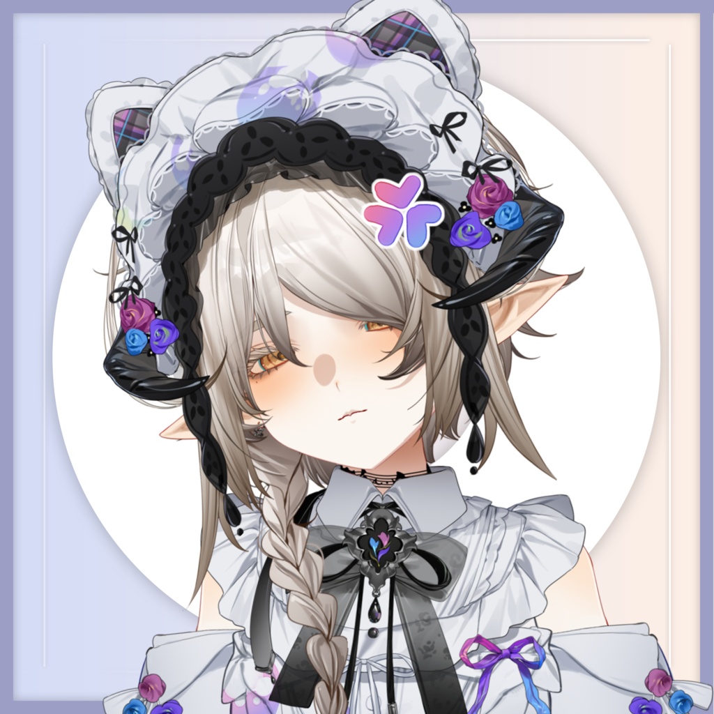 VTuber【live2d量販モデル/ live2d model】 Ragdoll Phantom Maid (VTube Studio)