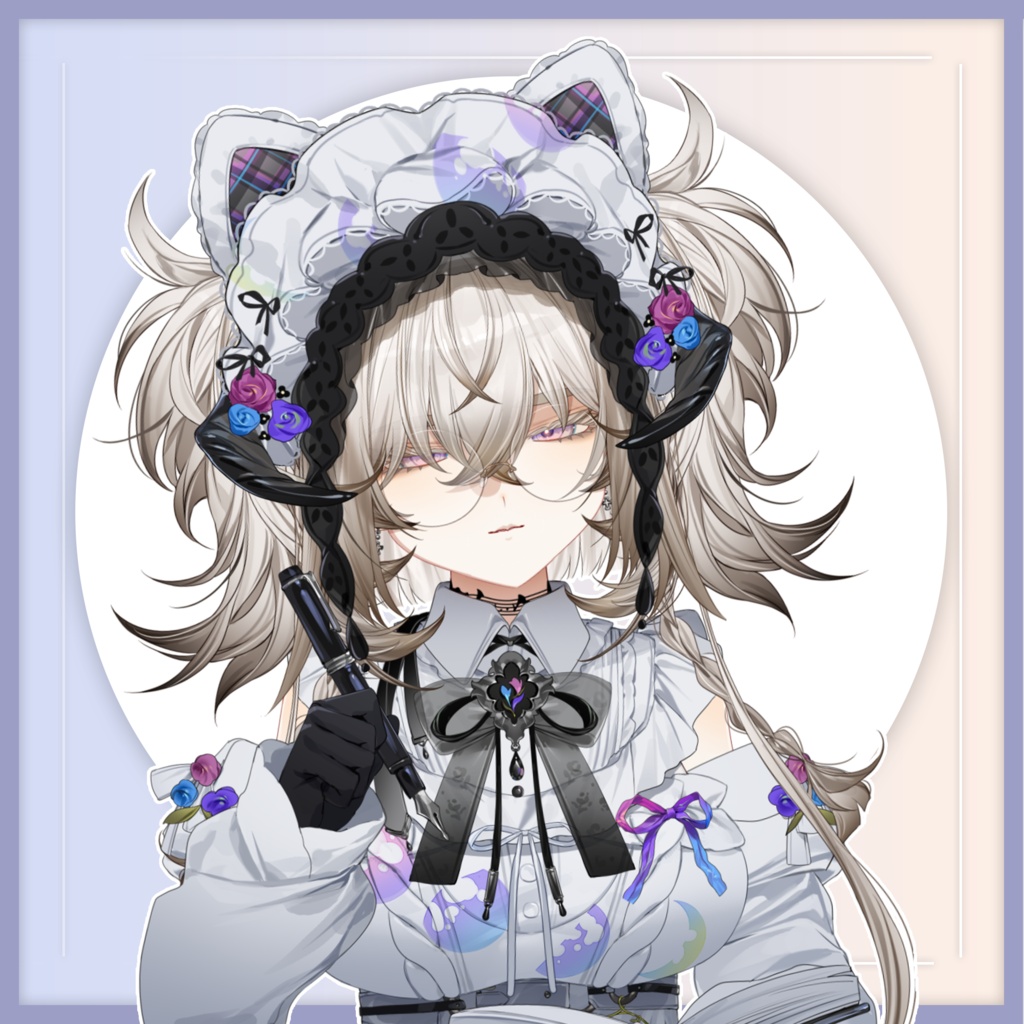 VTuber【live2d量販モデル/ live2d model】 Ragdoll Phantom Maid (VTube Studio)