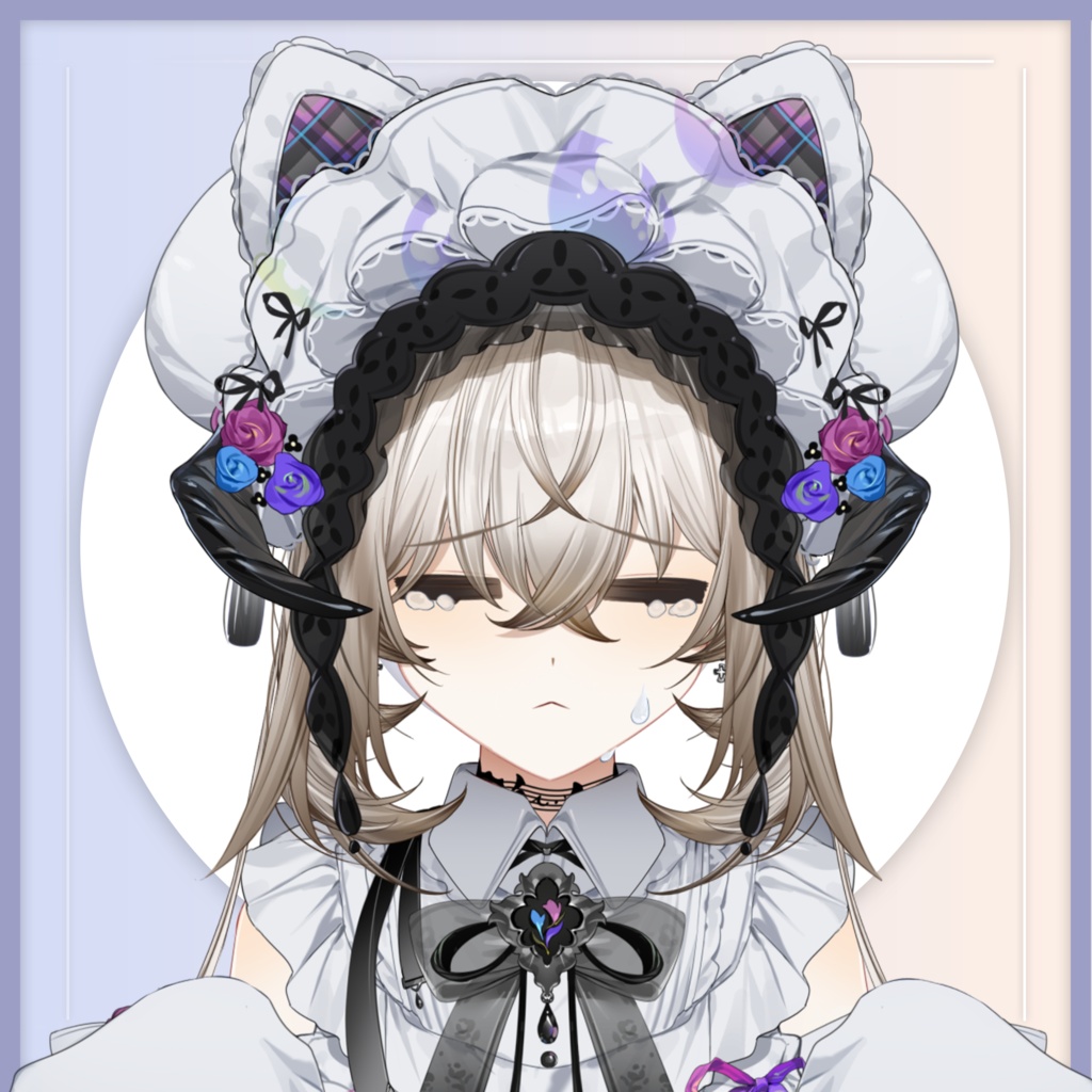VTuber【live2d量販モデル/ live2d model】 Ragdoll Phantom Maid (VTube Studio)