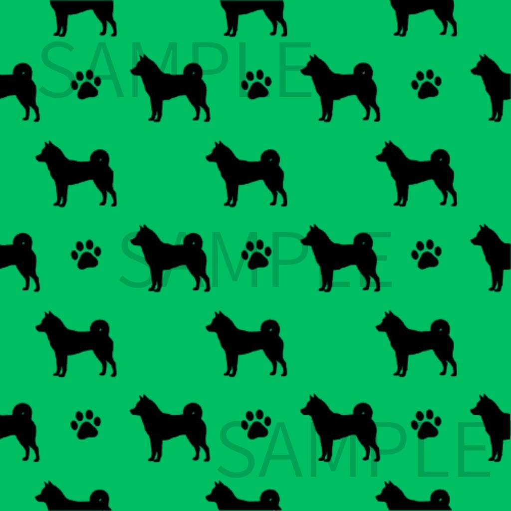 デジタルペーパー|いろいろな柴犬①|24枚セット|シームレスペーパー
